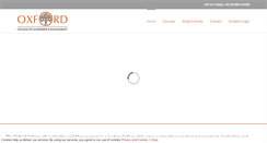 Desktop Screenshot of oxfordcollegeofleadershipandmanagement.com